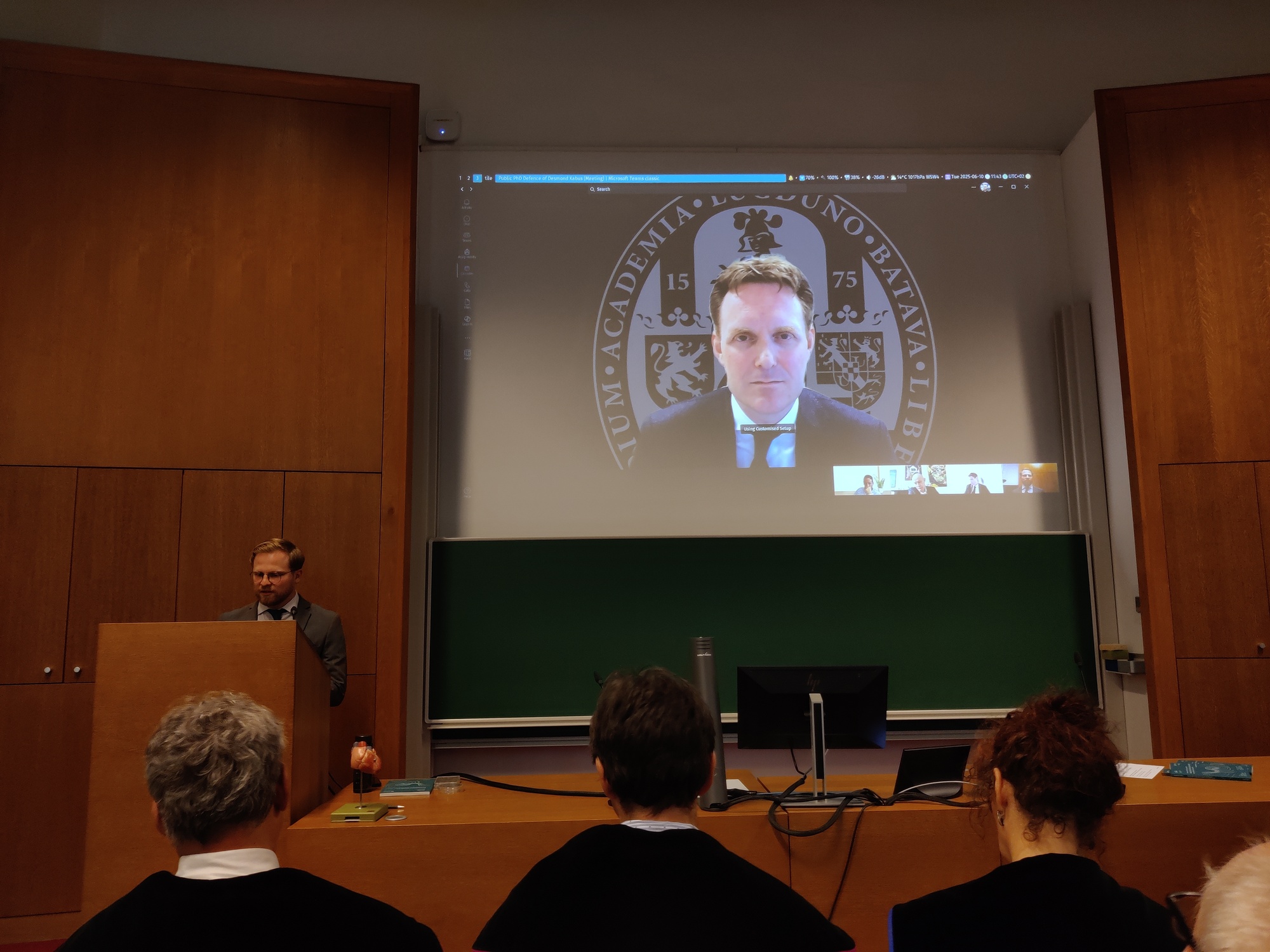 Unfortunately, even my promotor at LUMC.