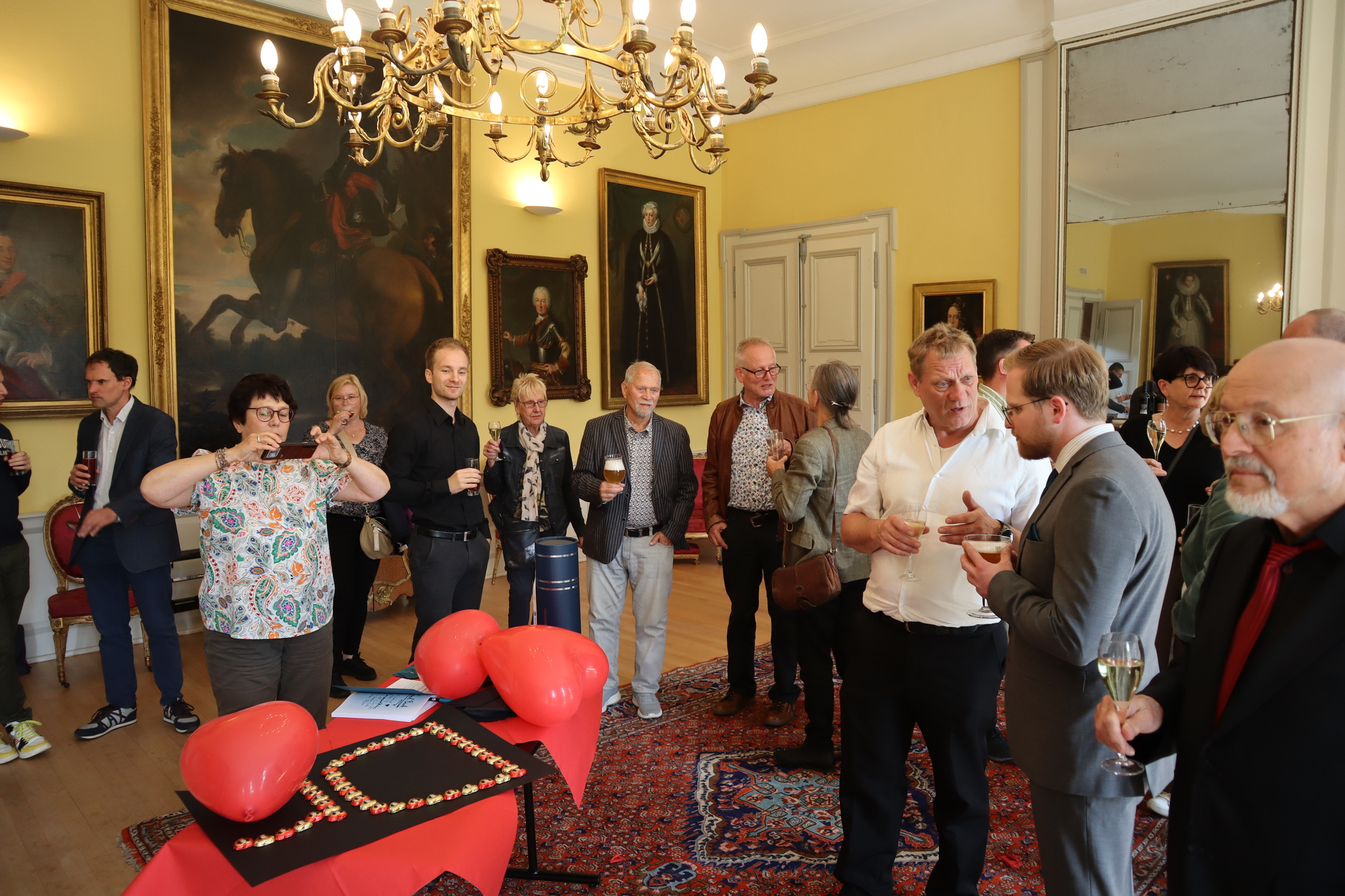 So many people gathered in Leuven for my defence.