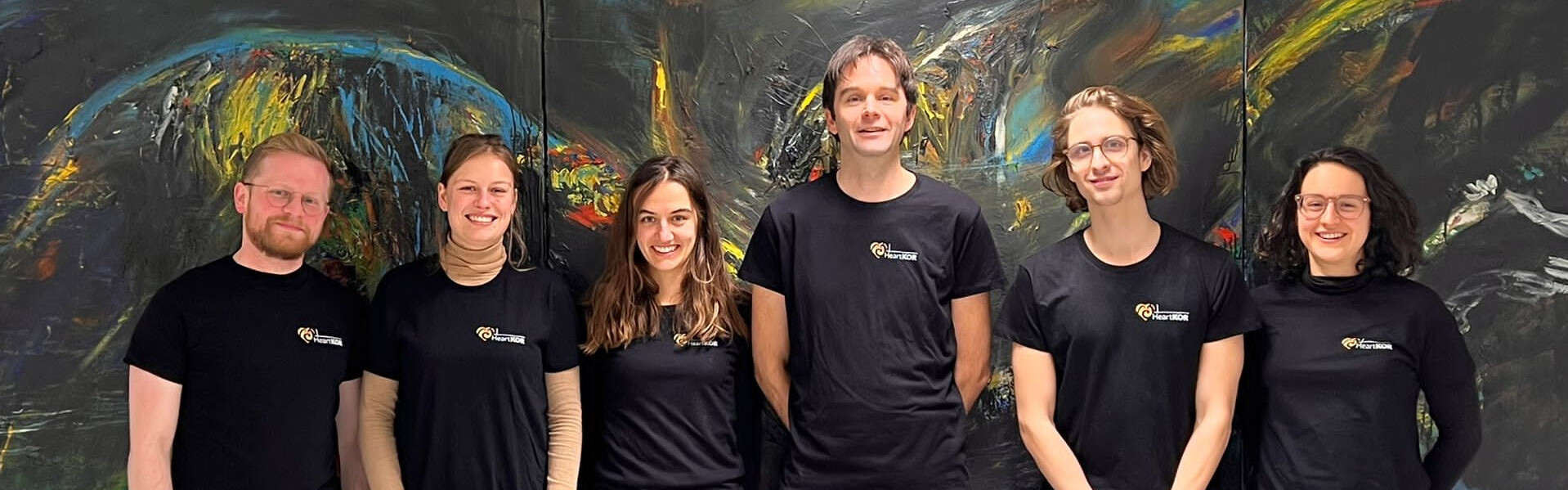 Team HeartKOR at KU Leuven campus Kortrijk, 2023-05-02